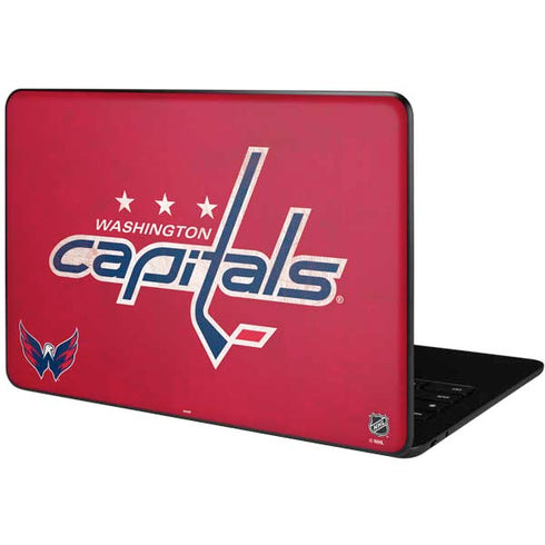 NHL Washington Capitals Distressed Google Pixelbook Go Skin